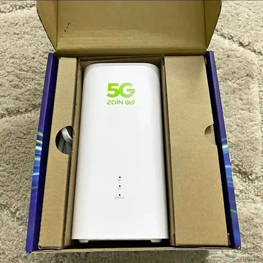 انترنت لامحدود زين 5g مودم مع شريحه 0