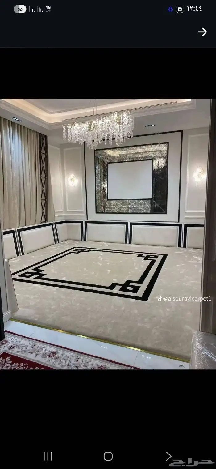 مفروشات موكت فرنسي أحدث انوع الموكت الفنداقي سجاد فرشه مساجد 1