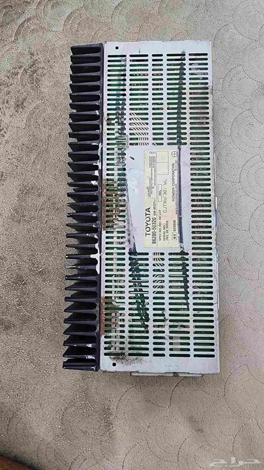 مضخم صوت ام بي فاير لكزس GS300 1