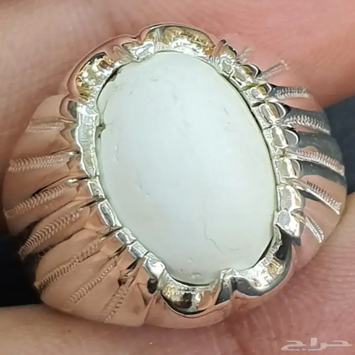 خاتم هولايت ابيض فاخره 2