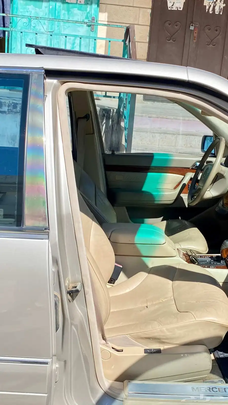 مرسيدس شبح S320 موديل 98 بحالة وكااالة 9