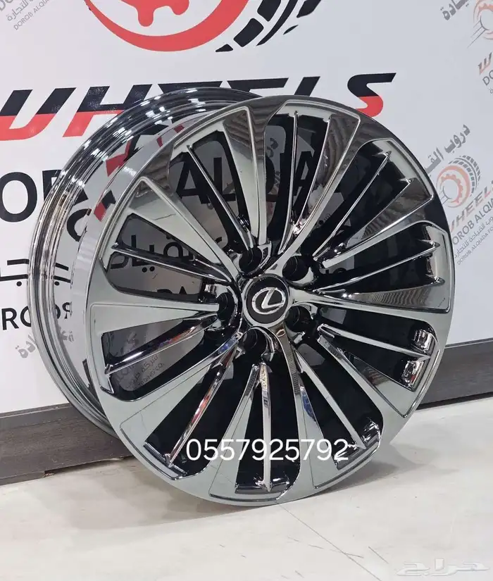 جنوط لكزس ال اس 500 LS نيكل محروق ومكحل 2023_2024 4