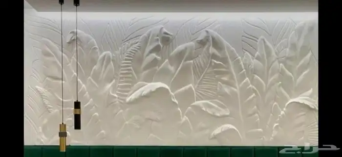 نحت وحفر جميع الأعمال الخشبية 2d 3d لوحات جدارية 5