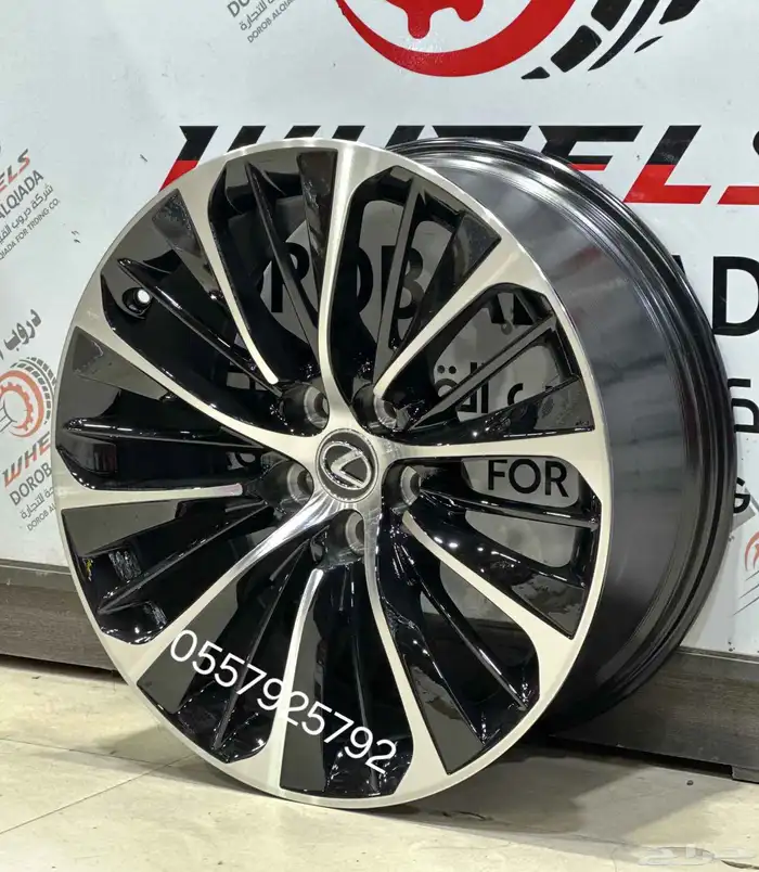 جنوط لكزس ال اس 500 LS نيكل محروق ومكحل 2023_2024 3