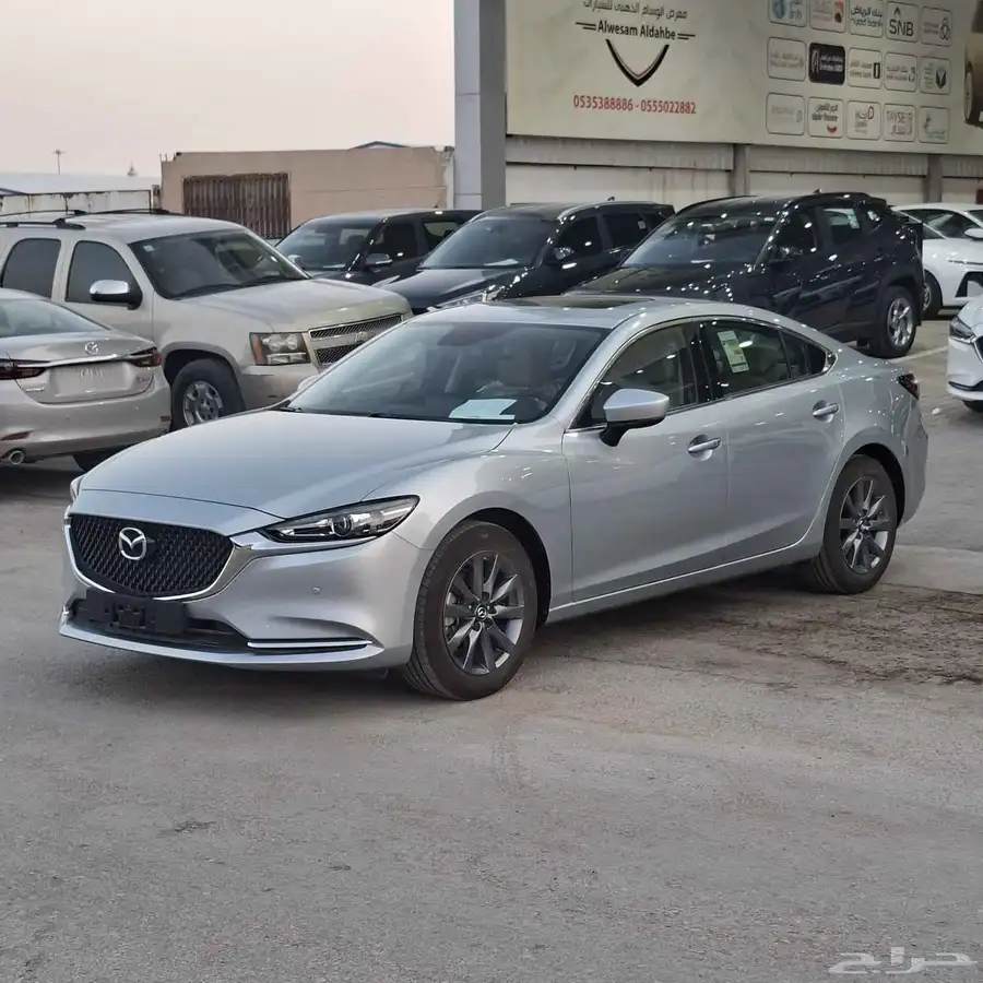 مازدا 6 موديل 2024 نص فل فتحه السعر 114شامل الضريبة 3