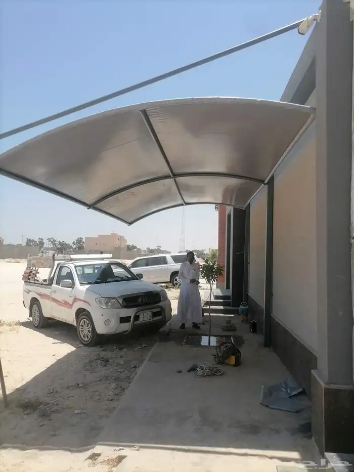 مظلات وسواتر الخفجي مقاولات حداده 1