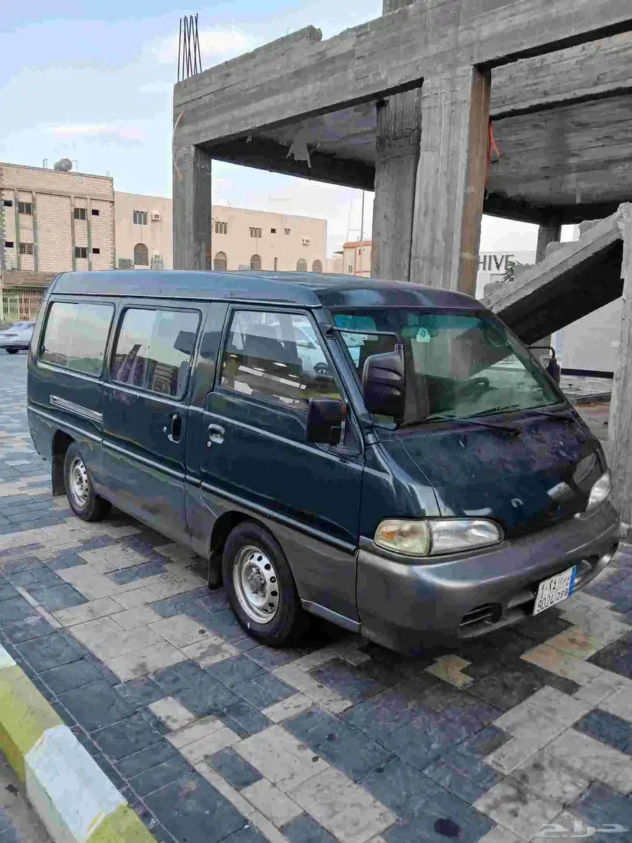 باص هونداي لبيع ركاب مستعمل نضيف 2003 بودي بلد رشه تجميل عشا 3