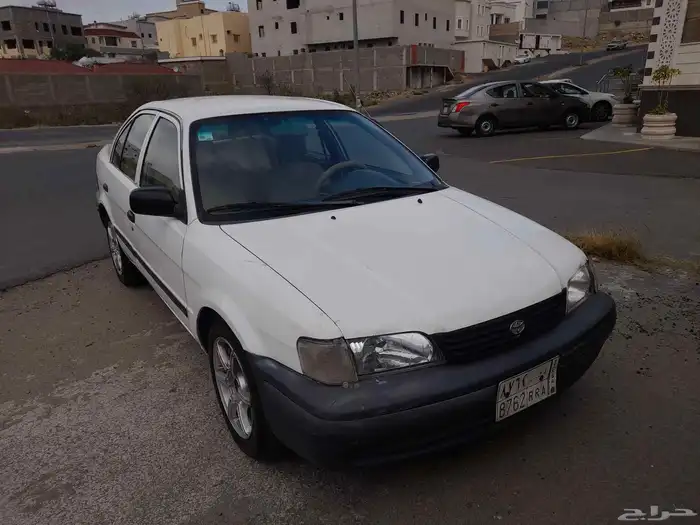 تويوتا تيرسيل السيارة ما شاء الله نظيفة .. ما ترفع حرارة و 5