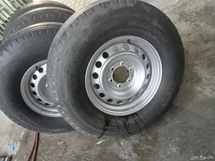 جنوط هلل سته مسمار اصلي كفرات بالون زيتكس مقاس 17   900 1