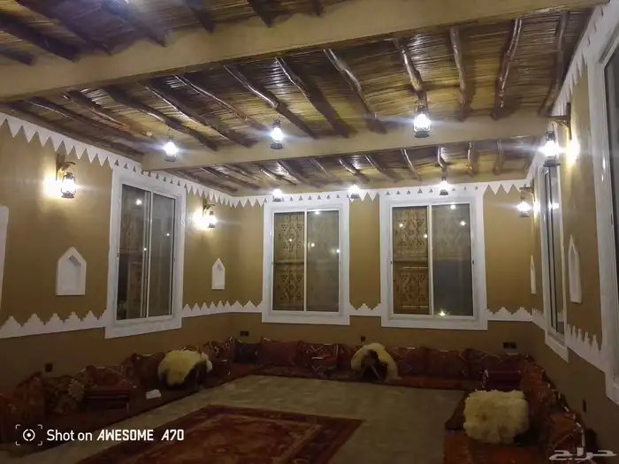 مقاول مباني تراثيه حجر وطين وأسقف من خشب الاثل 7
