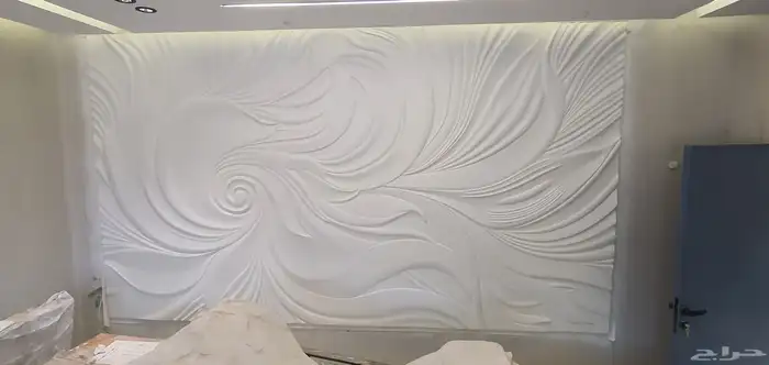 نحت وحفر جميع الأعمال الخشبية 2d 3d لوحات جدارية 1