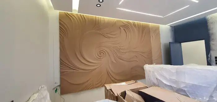 نحت وحفر جميع الأعمال الخشبية 2d 3d لوحات جدارية 0