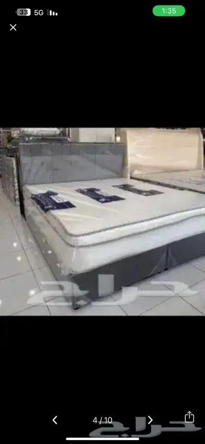 سراير خشب عليها عرض خاص لطلب تواصل ع رقم الجوال 9