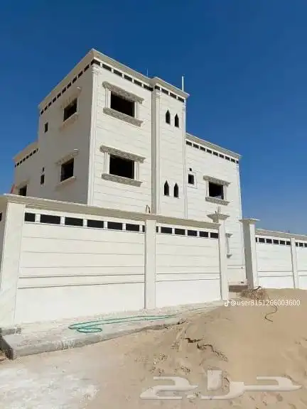 لياسه ملونه باللاسمنت الابيض وبطحاء الرياض 3