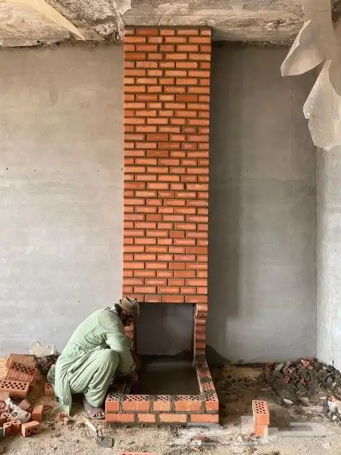 ديكور مشب نار 1
