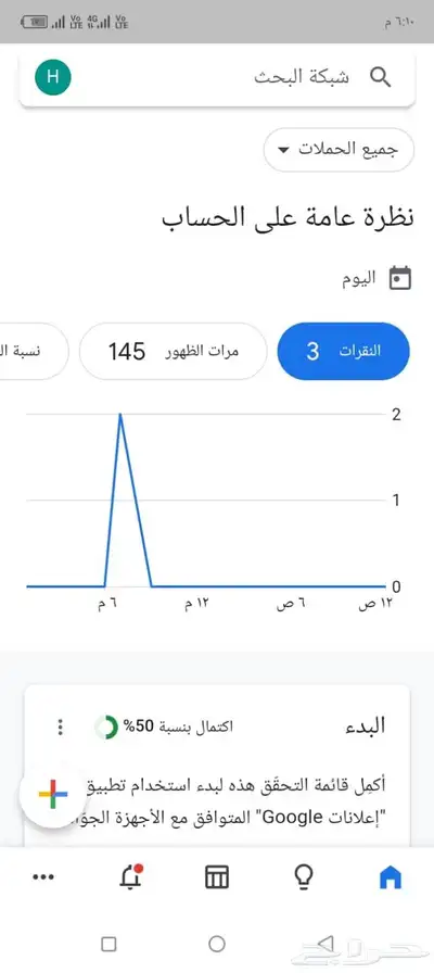 فى حالة تشغيل اعلانات جوجل أدورد   بنحدد لك تكلفة نسبة الا 2