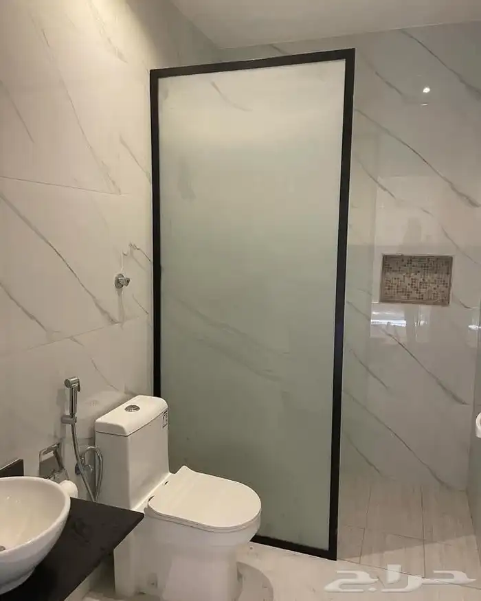 حاجز زجاج زجاج حمام داربزين سلم 0