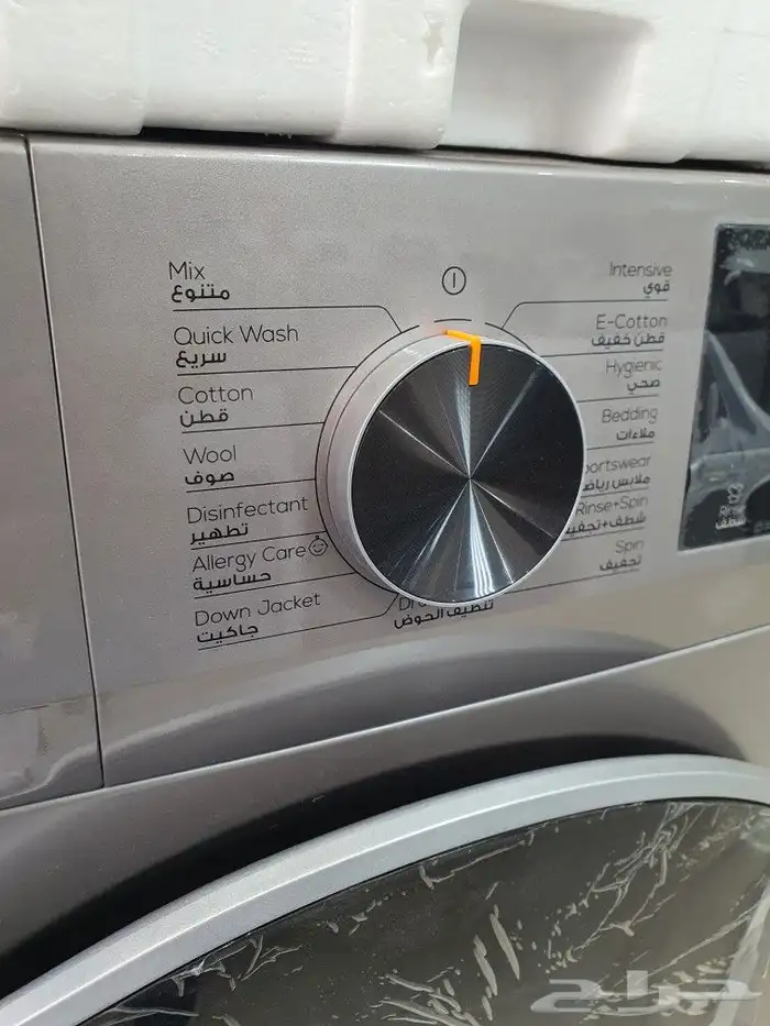 غسالة 10 كيلو فتحة امامي غساله اتوماتيك توماتيك تنشيف 75 100 3