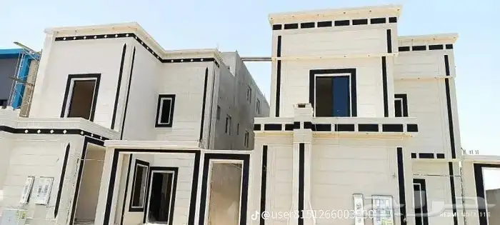 لياسه ملونه باللاسمنت الابيض وبطحاء الرياض 5