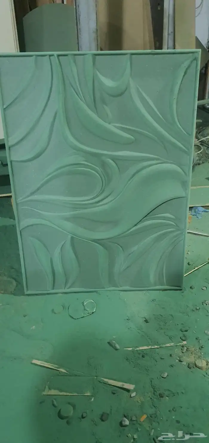 نحت وحفر جميع الأعمال الخشبية 2d 3d لوحات جدارية 7