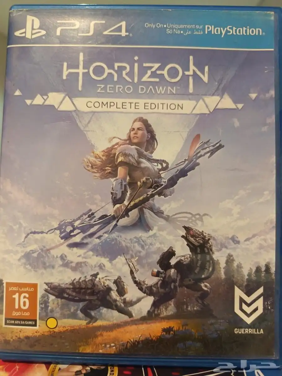 شريط Horizon Zero Dawn Complete Edition نظيف جدا 0