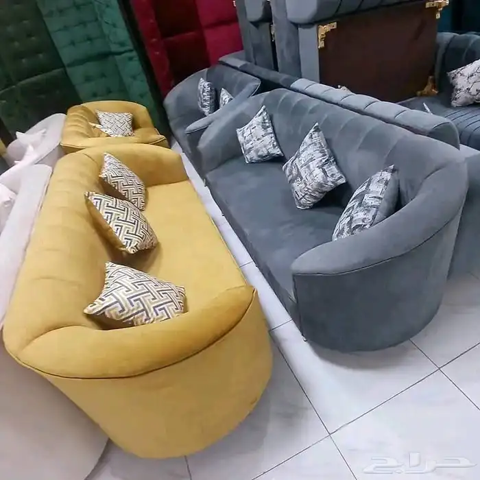 كنب جديد جاهز وبسعر المصنع 6