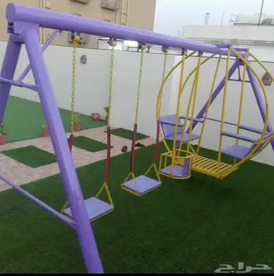 مرجيحه ذلك دواره مطاطه انجيلا توصيل جاهز كله في حديد 6