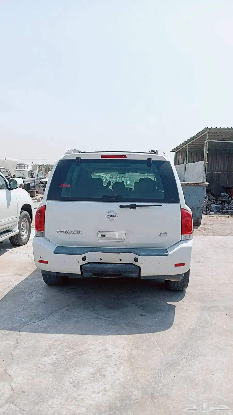 نيسان ارمادا 2008 تشليح قطع غيار فقط 0