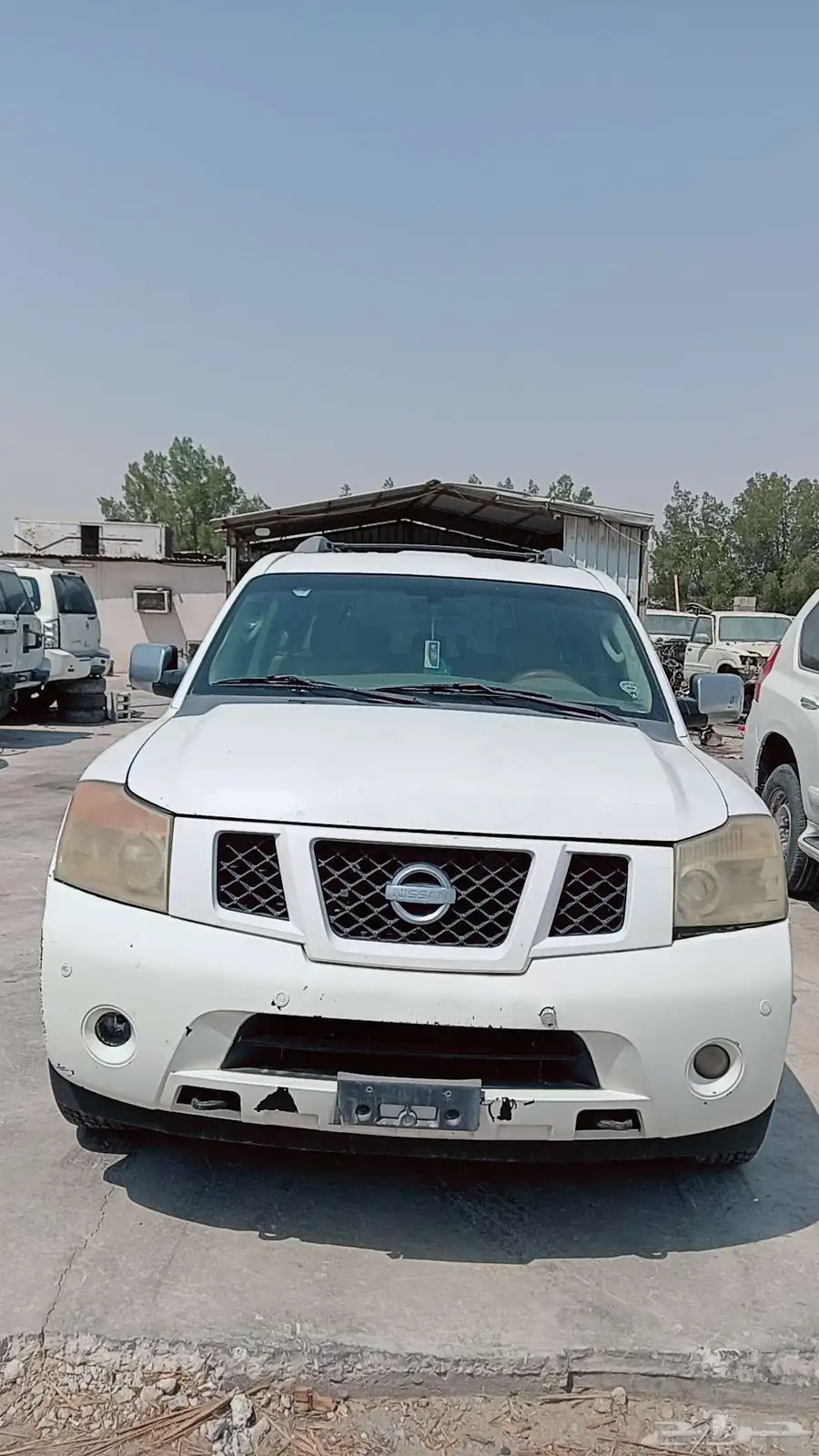 نيسان ارمادا 2008 تشليح قطع غيار فقط 2