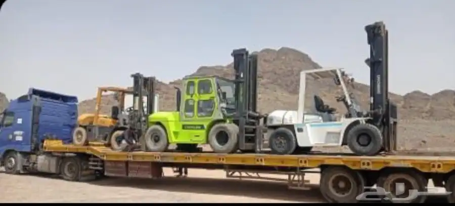 تاجير روافع شوكيه فر كلفت وكرينات شهري ويومي ومشاوير 1