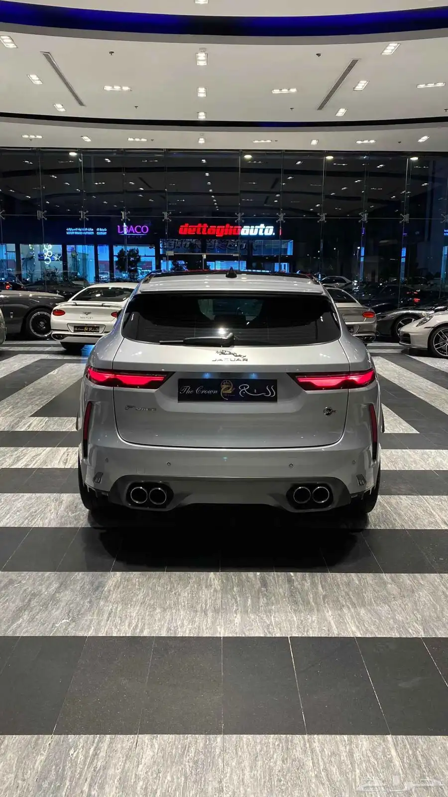 Jaguar F-pace SVR index