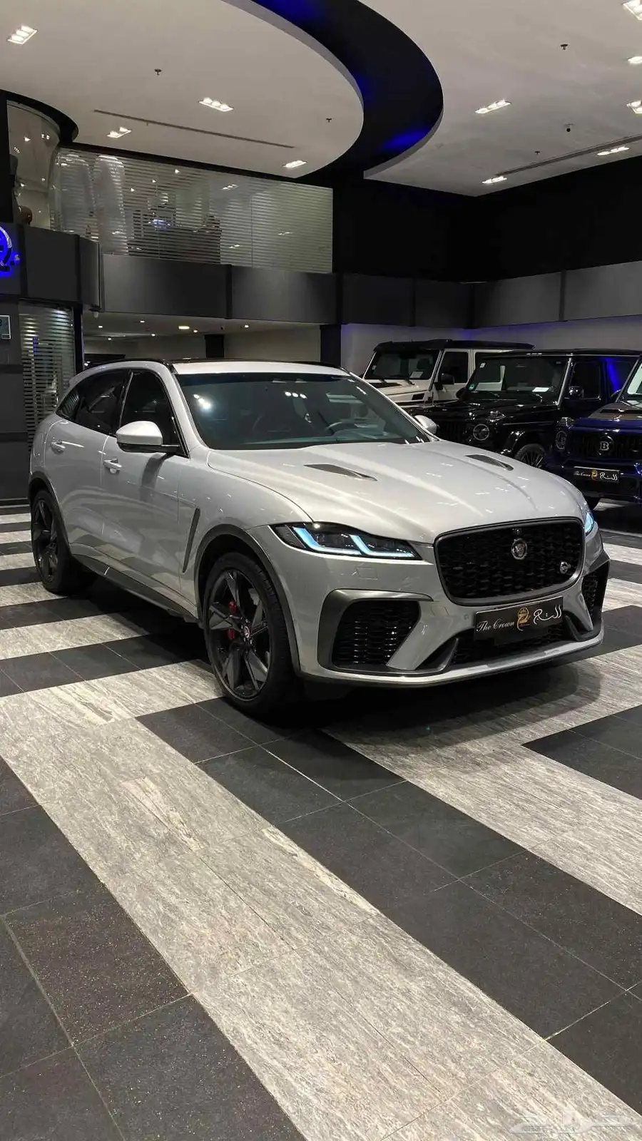 Jaguar F-pace SVR index