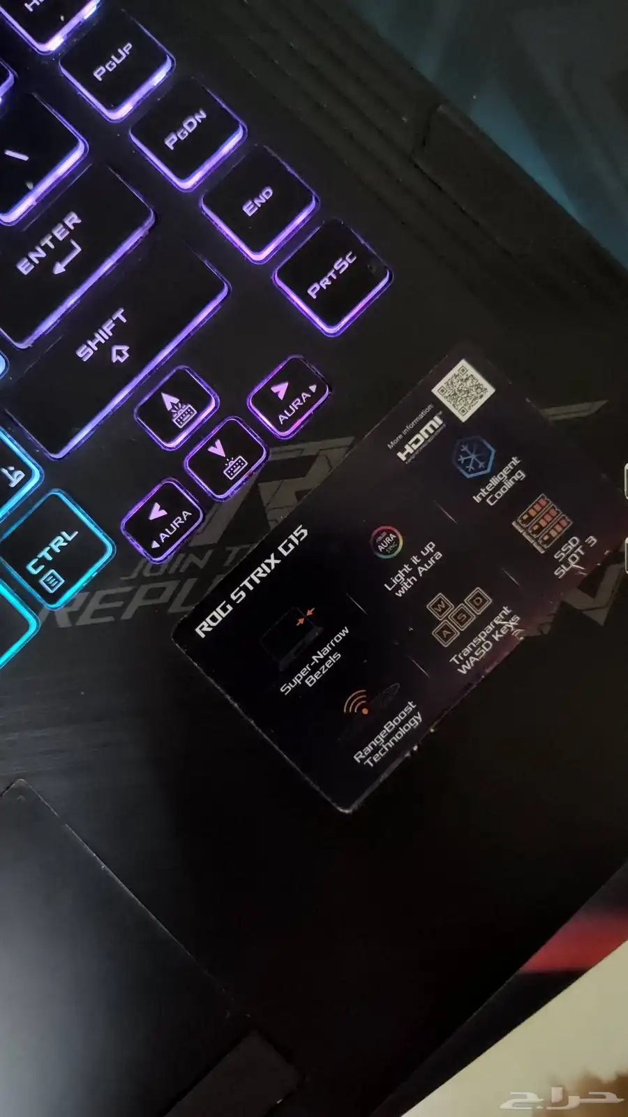 لابتوب asus rog strix 5