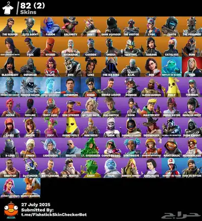 حساب فورت نايت سيزون 3 لين 8 للبيع 0