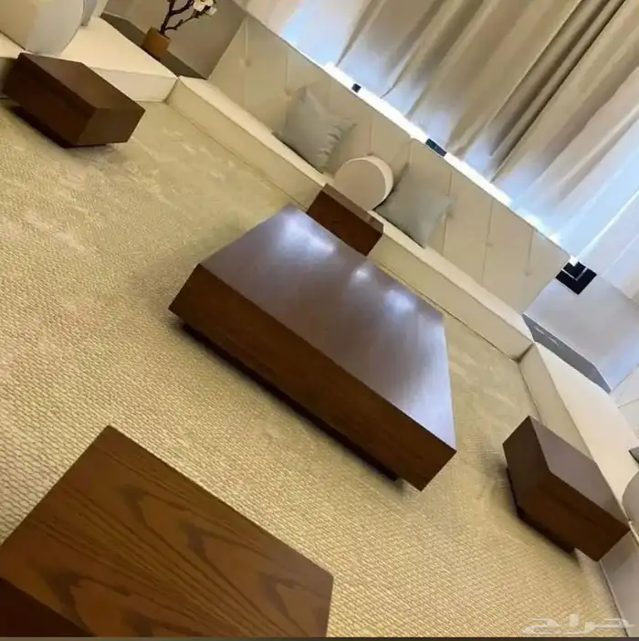 طاوله طعام طاوله قهوه طاوله خدمه مداخل تفصيل حسب الطلب وعرض 6