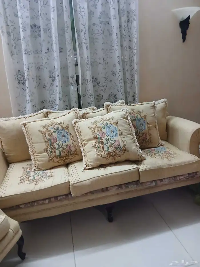 كنب تركي 3 قطع 3