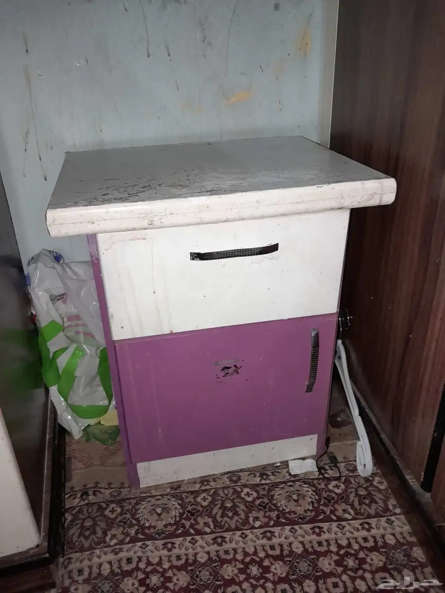 2 pcs single Bed with dressing table and side table 2