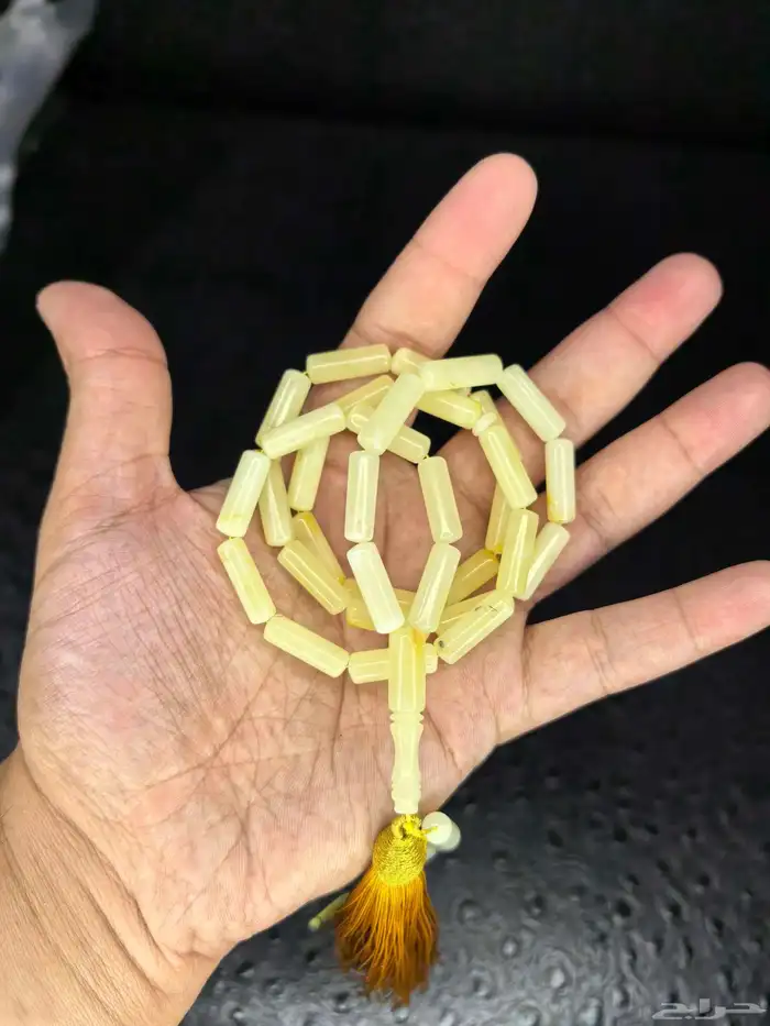 سبحة كهرمان بلطيقي طبيعي حر 2