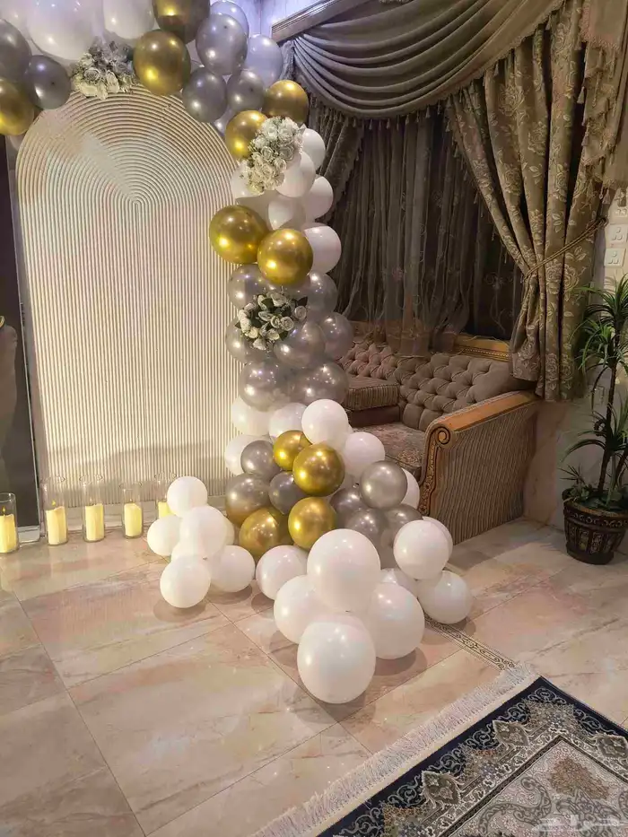 حفلات ومناسبات الرياض اقواس بلونات حفلات تخرج اعياد ميلاد 0