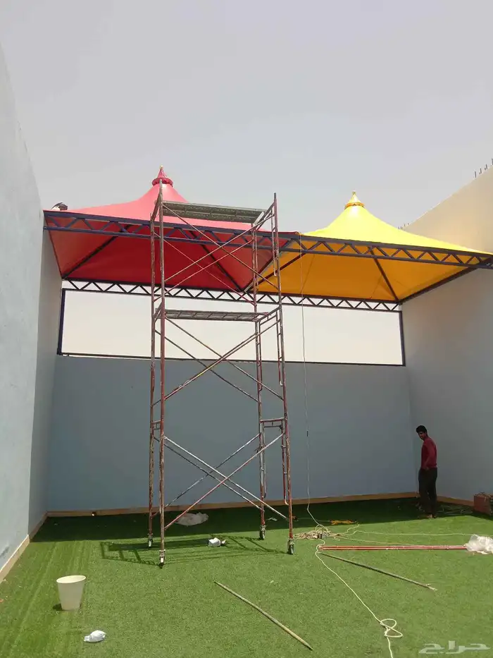 مظلات وسواتر وساندوتش بانل ملاحق ومجالس 1