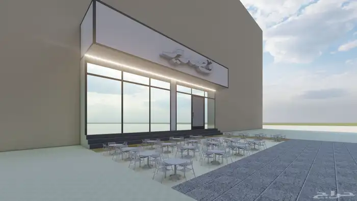 3D تصميم واجهات كافيهات 0