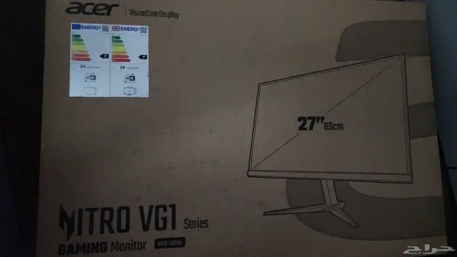 شاشه 2K 180 hz 0.5 ms index