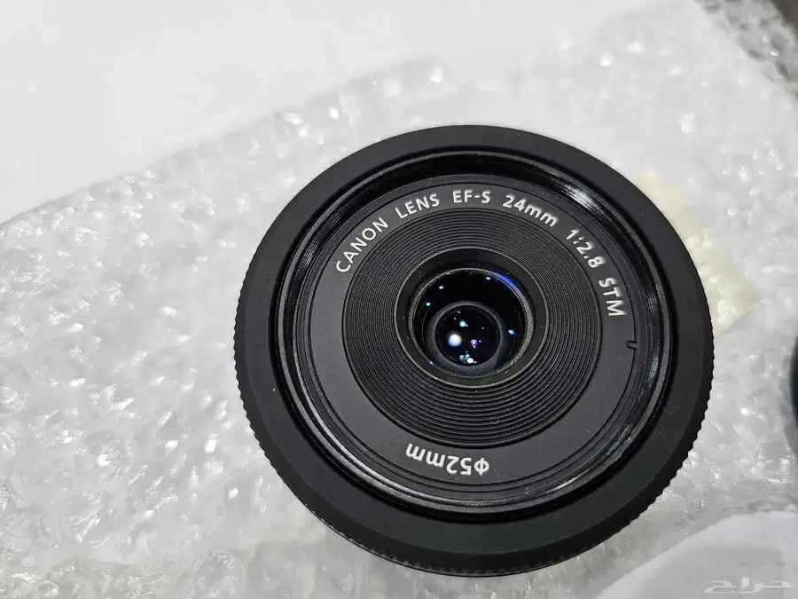 عدسة كانون EFS 24MM. 2.8 index