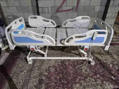 سرير طبي كهربائي عرض متر طول مترين معا المرتبه جديد 4