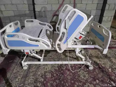 سرير طبي كهربائي عرض متر طول مترين معا المرتبه جديد 2