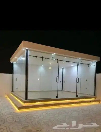 تنسيق.حدايق مكه شلات مظلات وجلست عشب الأرضي عشب جدريه بدل خش 2