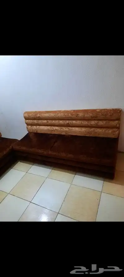 سرير حديد ومرتبة شبة جديد   كنب 3