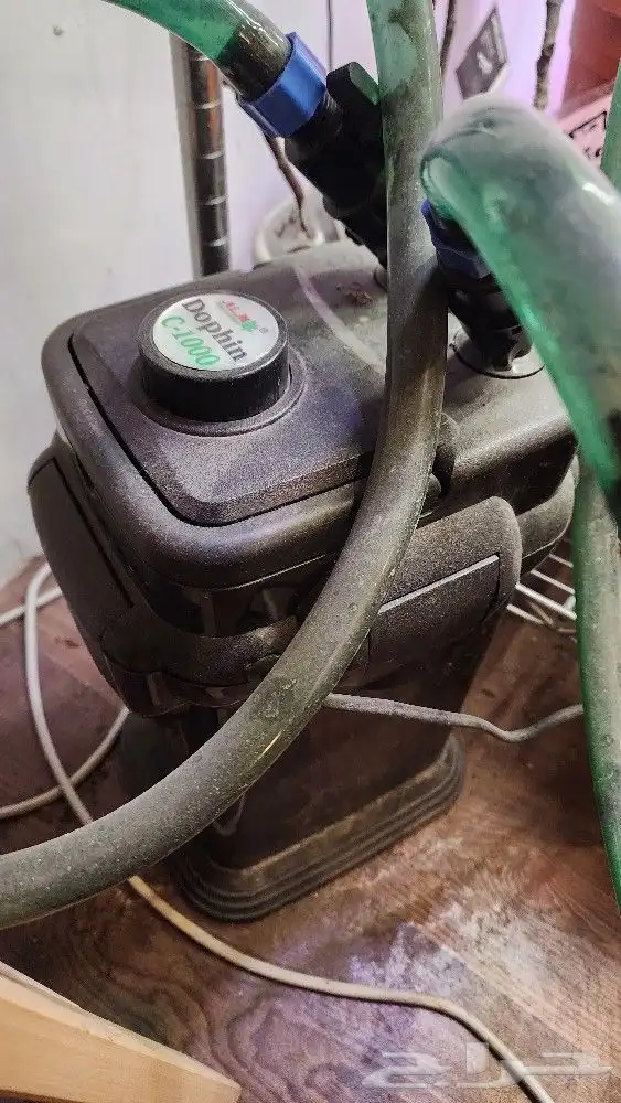 حوض سمك مع co2 index