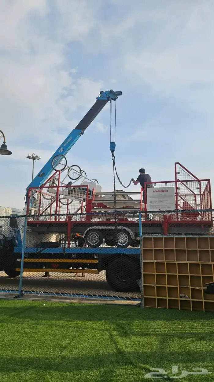 CRANE BOOM TURK WINCH كرين خميس 2