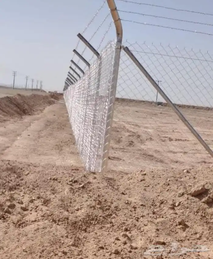 شبوك المزرع والاستراحات ننفذ جميع المشاريع شبك سياج الاسلاك 0